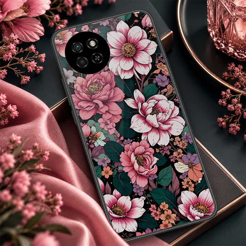itel S23 Cover - ONation Botanical Bloom Series - HQ Premium Shine Durable Shatterproof Case
