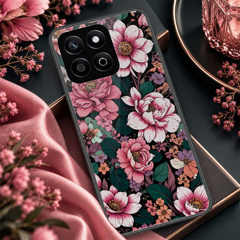 Honor X7c Cover - ONation Botanical Bloom Series - HQ Premium Shine Durable Shatterproof Case