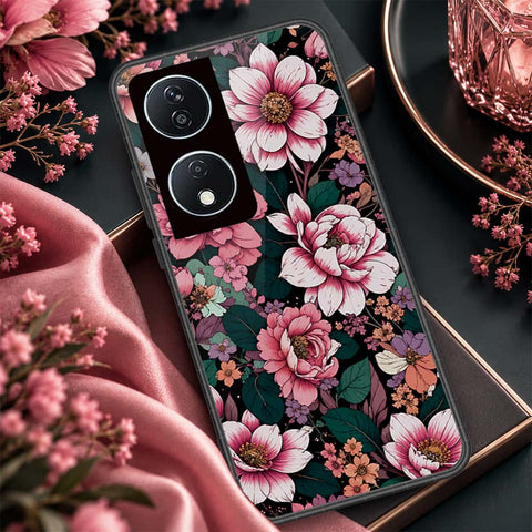 Honor 90 Smart Cover - ONation Botanical Bloom Series - HQ Premium Shine Durable Shatterproof Case