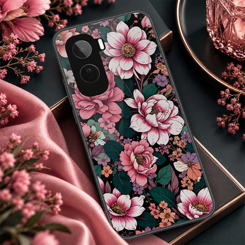 Vivo Y500 Cover - ONation Botanical Bloom Series - HQ Premium Shine Durable Shatterproof Case