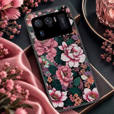 Xiaomi Mi 11 Ultra Cover - ONation Botanical Bloom Series - HQ Premium Shine Durable Shatterproof Case