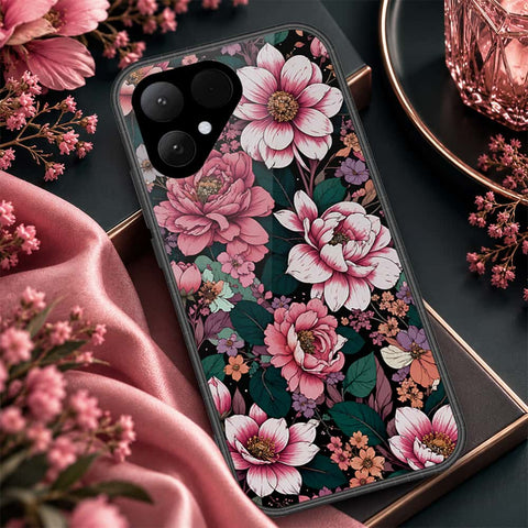 Tecno Poca Curve 2 Cover - ONation Botanical Bloom Series - HQ Premium Shine Durable Shatterproof Case