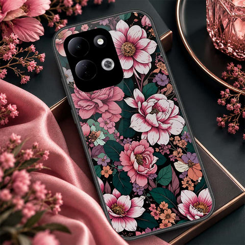 Xiaomi Redmi 17 4G Cover - ONation Botanical Bloom Series - HQ Premium Shine Durable Shatterproof Case