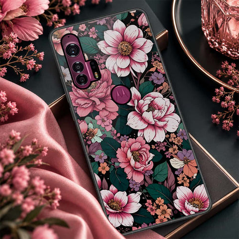 Motorola Edge Plus Cover - ONation Botanical Bloom Series - HQ Premium Shine Durable Shatterproof Case