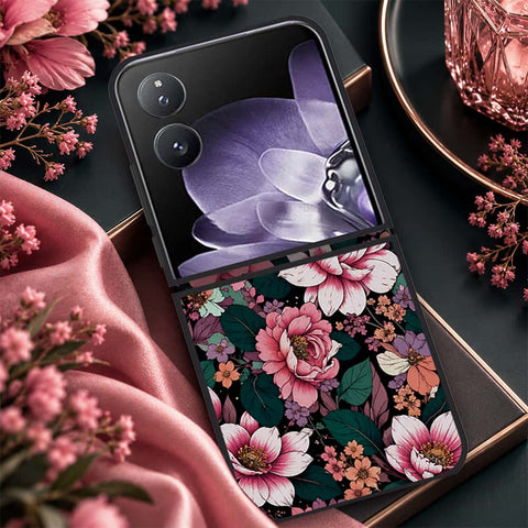 Xiaomi Mix Flip Cover - ONation Botanical Bloom Series - HQ Premium Shine Durable Shatterproof Case
