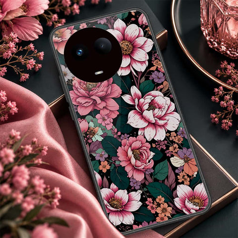 Realme 11 5G Cover - ONation Botanical Bloom Series - HQ Premium Shine Durable Shatterproof Case