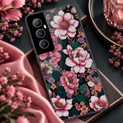 Realme C65 Cover - ONation Botanical Bloom Series - HQ Premium Shine Durable Shatterproof Case