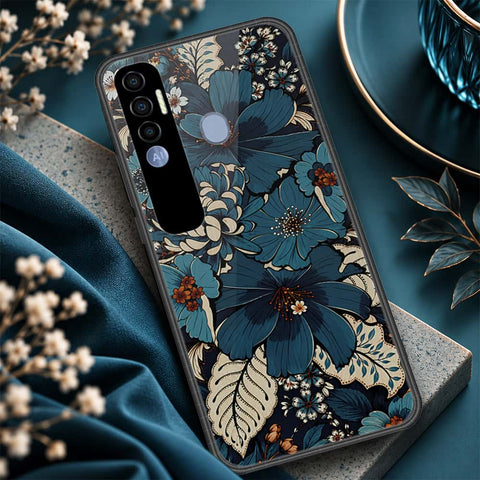 Tecno Spark 7 Pro Cover - ONation Botanical Bloom Series - HQ Premium Shine Durable Shatterproof Case