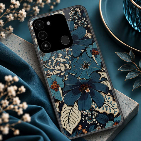 Tecno Spark 9 Cover - ONation Botanical Bloom Series - HQ Premium Shine Durable Shatterproof Case