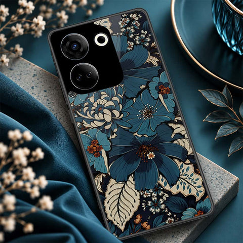 Tecno Camon 20 Pro Cover - ONation Botanical Bloom Series - HQ Premium Shine Durable Shatterproof Case
