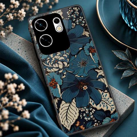 Infinix Zero 30 4G Cover - ONation Botanical Bloom Series - HQ Premium Shine Durable Shatterproof Case
