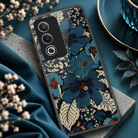 Oppo A80 Cover - ONation Botanical Bloom Series - HQ Premium Shine Durable Shatterproof Case
