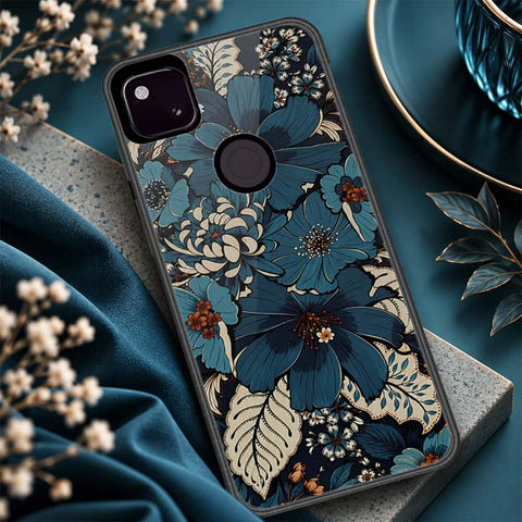 Google Pixel 4a 4G Cover - ONation Botanical Bloom Series - HQ Premium Shine Durable Shatterproof Case