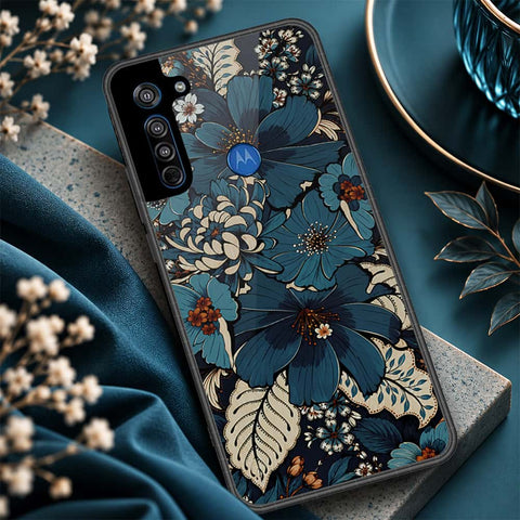 Motorola Moto G8 Cover - ONation Botanical Bloom Series - HQ Premium Shine Durable Shatterproof Case
