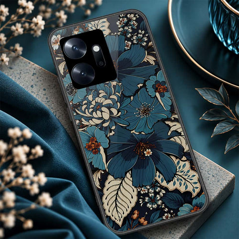 Infinix Zero 20 Cover - ONation Botanical Bloom Series - HQ Premium Shine Durable Shatterproof Case