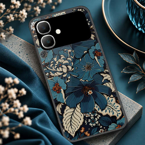 Infinix Smart 20 Cover - ONation Botanical Bloom Series - HQ Premium Shine Durable Shatterproof Case