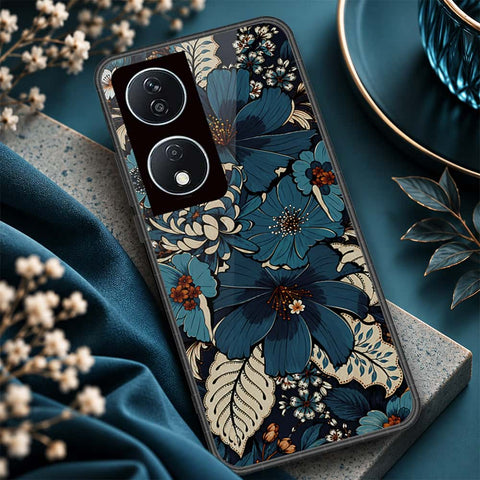 Honor 90 Smart Cover - ONation Botanical Bloom Series - HQ Premium Shine Durable Shatterproof Case