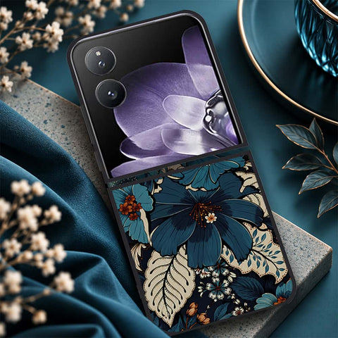 Xiaomi Mix Flip Cover - ONation Botanical Bloom Series - HQ Premium Shine Durable Shatterproof Case