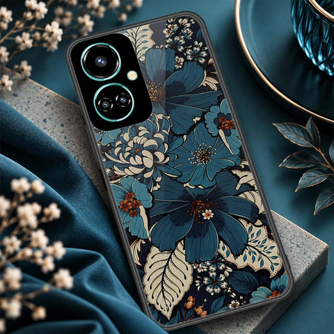 Tecno Camon 19 Pro Mondrian Cover - ONation Botanical Bloom Series - HQ Premium Shine Durable Shatterproof Case