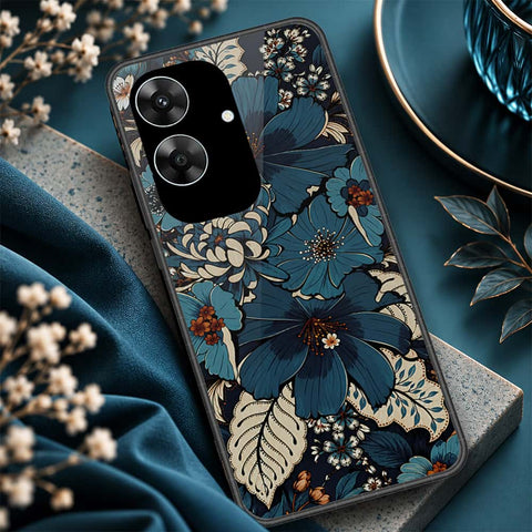 Realme Narzo N61 Cover - ONation Botanical Bloom Series - HQ Premium Shine Durable Shatterproof Case