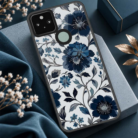 Google Pixel 5 Cover - ONation Botanical Bloom Series - HQ Premium Shine Durable Shatterproof Case
