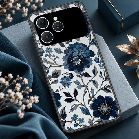 Tecno Spark 40 Cover - ONation Botanical Bloom Series - HQ Premium Shine Durable Shatterproof Case