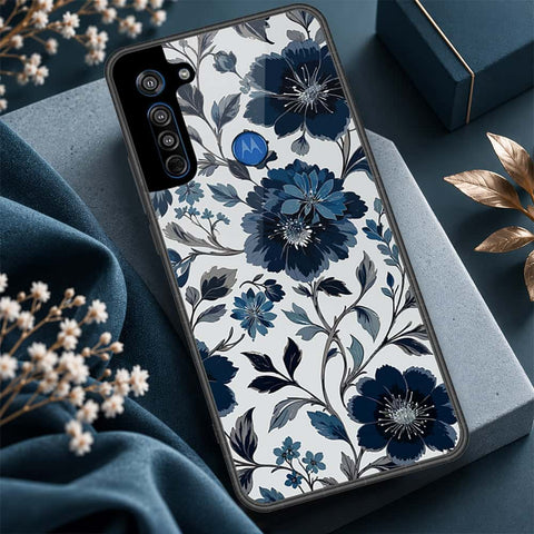 Motorola Moto G8 Cover - ONation Botanical Bloom Series - HQ Premium Shine Durable Shatterproof Case