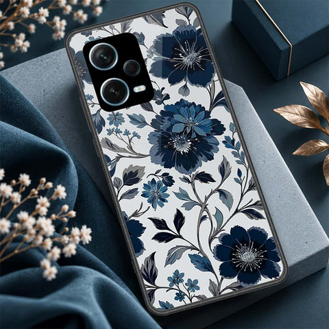 Xiaomi Poco X5 Cover - ONation Botanical Bloom Series - HQ Premium Shine Durable Shatterproof Case