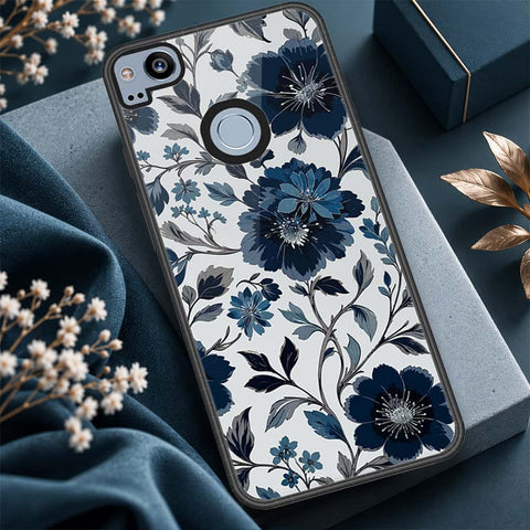 Google Pixel 2 Cover - ONation Botanical Bloom Series - HQ Premium Shine Durable Shatterproof Case