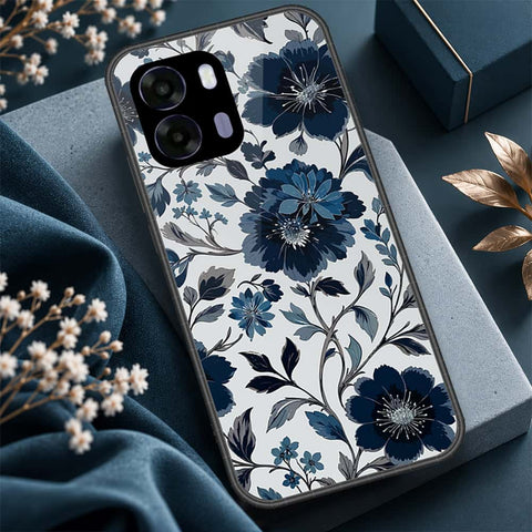 Oppo A6k Cover - ONation Botanical Bloom Series - HQ Premium Shine Durable Shatterproof Case