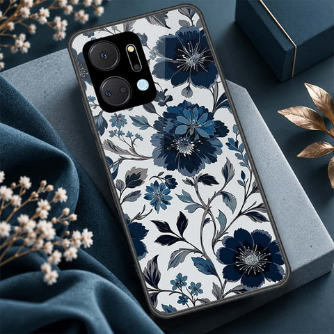 Honor X7a Cover - ONation Botanical Bloom Series - HQ Premium Shine Durable Shatterproof Case