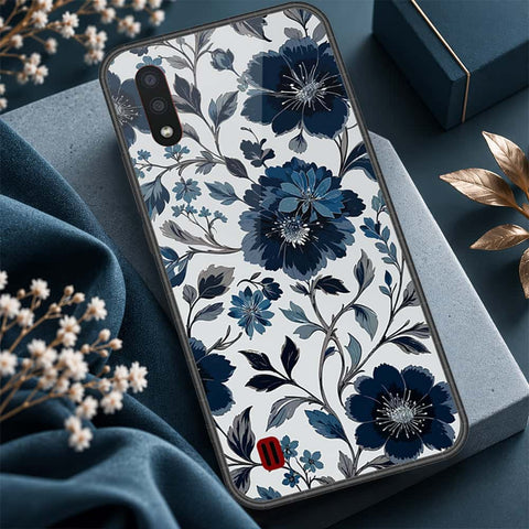 Samsung Galaxy A01 Cover - ONation Botanical Bloom Series - HQ Premium Shine Durable Shatterproof Case