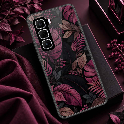 Infinix Hot 50 4G Cover - ONation Botanical Bloom Series - HQ Premium Shine Durable Shatterproof Case