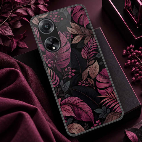 Oppo A98 Cover - ONation Botanical Bloom Series - HQ Premium Shine Durable Shatterproof Case
