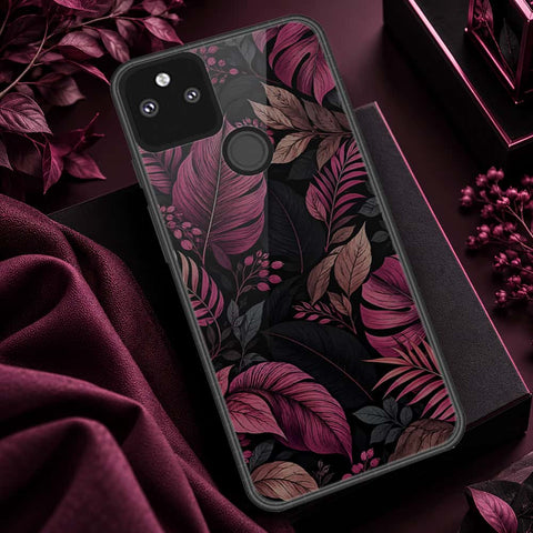 Google Pixel 5a 5G Cover - ONation Botanical Bloom Series - HQ Premium Shine Durable Shatterproof Case
