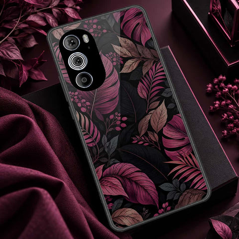 Motorola Edge 30 Pro Cover - ONation Botanical Bloom Series - HQ Premium Shine Durable Shatterproof Case