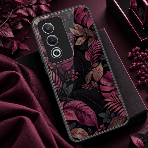Oppo A80 Cover - ONation Botanical Bloom Series - HQ Premium Shine Durable Shatterproof Case
