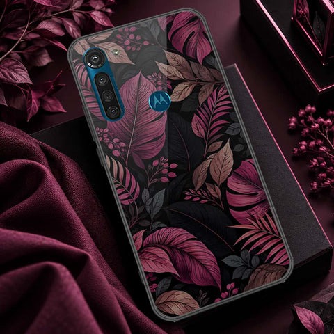 Motorola Moto G8 Power Cover - ONation Botanical Bloom Series - HQ Premium Shine Durable Shatterproof Case