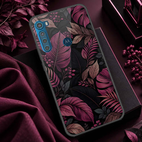 Motorola One Fusion Plus Cover - ONation Botanical Bloom Series - HQ Premium Shine Durable Shatterproof Case