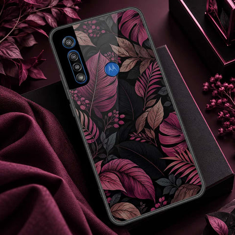 Motorola Moto G8 Play Cover - ONation Botanical Bloom Series - HQ Premium Shine Durable Shatterproof Case