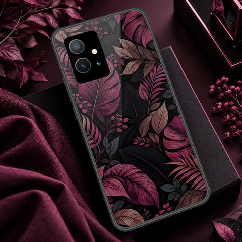 Vivo Y55 5G Cover - ONation Botanical Bloom Series - HQ Premium Shine Durable Shatterproof Case