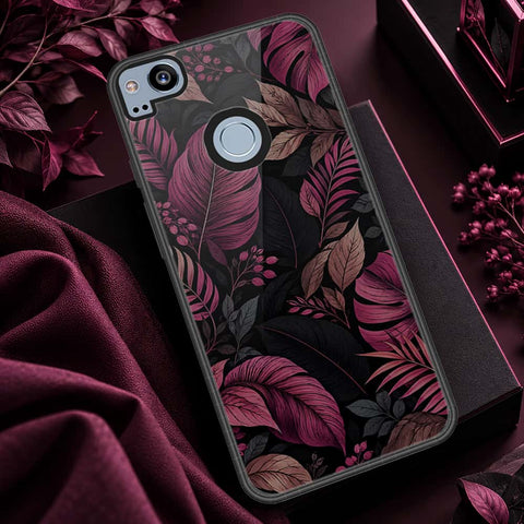 Google Pixel 2 Cover - ONation Botanical Bloom Series - HQ Premium Shine Durable Shatterproof Case