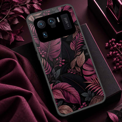 Xiaomi Mi 11 Ultra Cover - ONation Botanical Bloom Series - HQ Premium Shine Durable Shatterproof Case