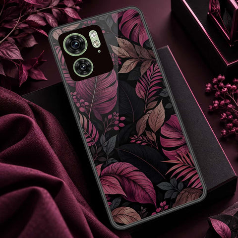 Motorola Edge 40 Cover - ONation Botanical Bloom Series - HQ Premium Shine Durable Shatterproof Case
