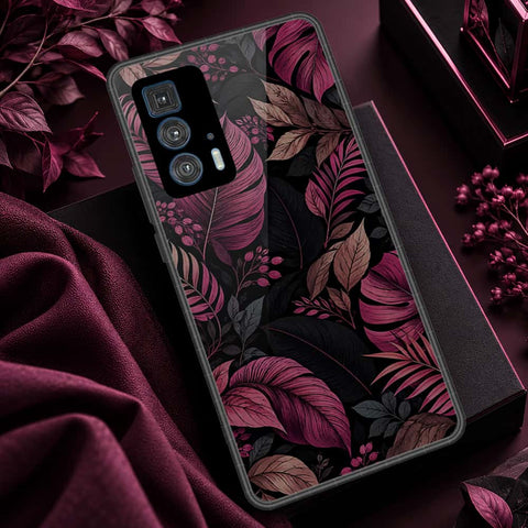 Motorola Edge 20 Pro Cover - ONation Botanical Bloom Series - HQ Premium Shine Durable Shatterproof Case