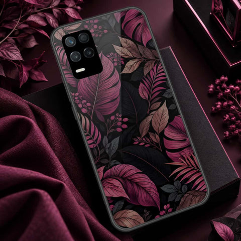Realme Narzo 30 5G Cover - ONation Botanical Bloom Series - HQ Premium Shine Durable Shatterproof Case