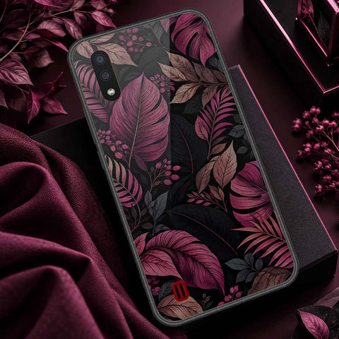 Samsung Galaxy A01 Cover - ONation Botanical Bloom Series - HQ Premium Shine Durable Shatterproof Case