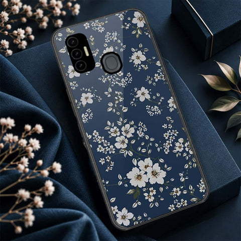 Tecno Spark 7T Cover - ONation Botanical Bloom Series - HQ Premium Shine Durable Shatterproof Case