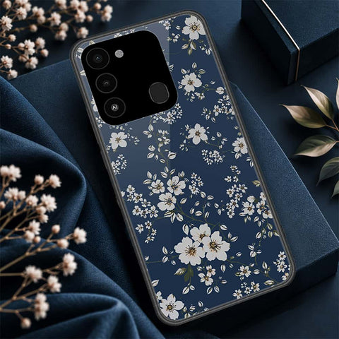 Tecno Spark 9 Cover - ONation Botanical Bloom Series - HQ Premium Shine Durable Shatterproof Case
