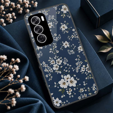 Oppo Reno 12 Cover - ONation Botanical Bloom Series - HQ Premium Shine Durable Shatterproof Case